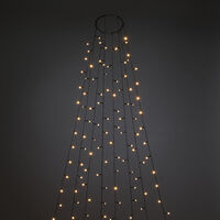 Julgransslinga 400 frostad LED