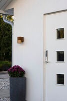 Pistoia vägglykta E27 Rost