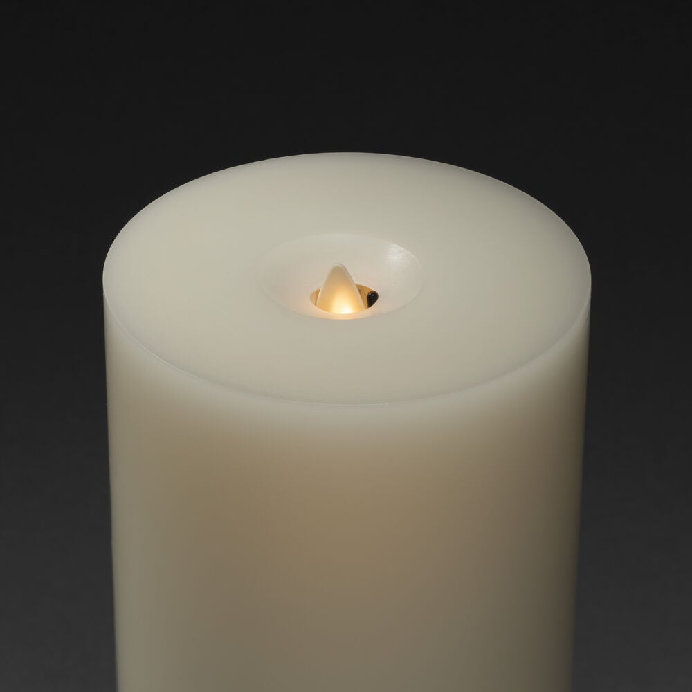 Wax Candle LED 9.6x 18.2cm B/O