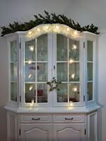 Light set, braided hearts, LED