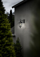 Virgo Matt Black Wall Light