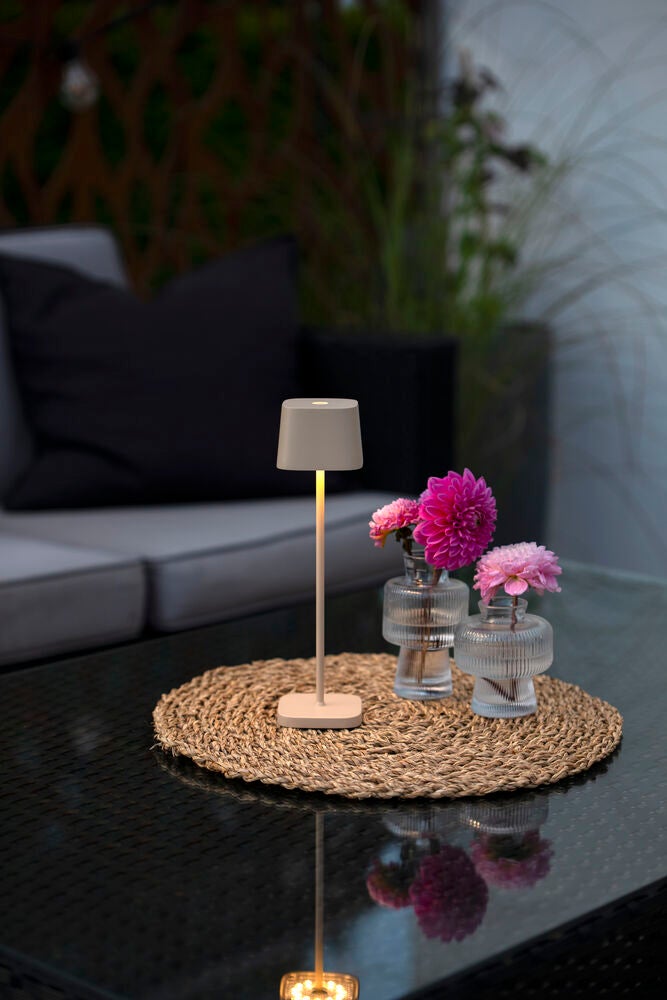 Capri mini bordslampa vit USB