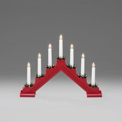 7 Bulb Welcome Light Plas Red