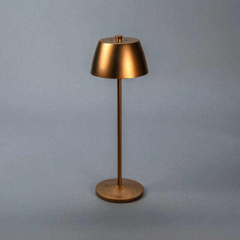 Èze bordslampa Matt Koppar USB