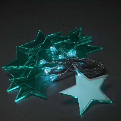 LED Dekolichterkette, 10 gruen