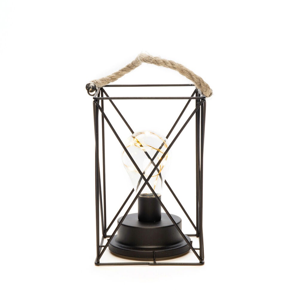 LED Metalllaterne, eckig