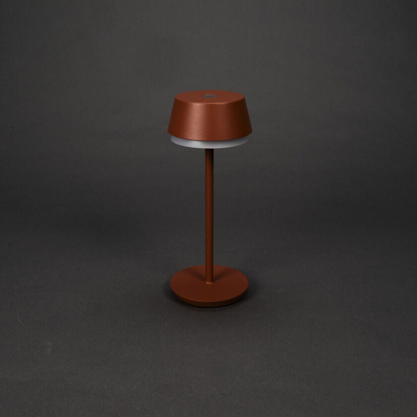 Lyon bordslampa usb Teracotta
