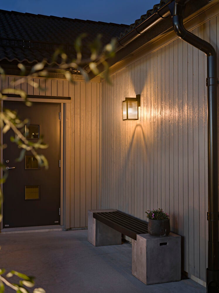 Carpi wall E27 black Up/down