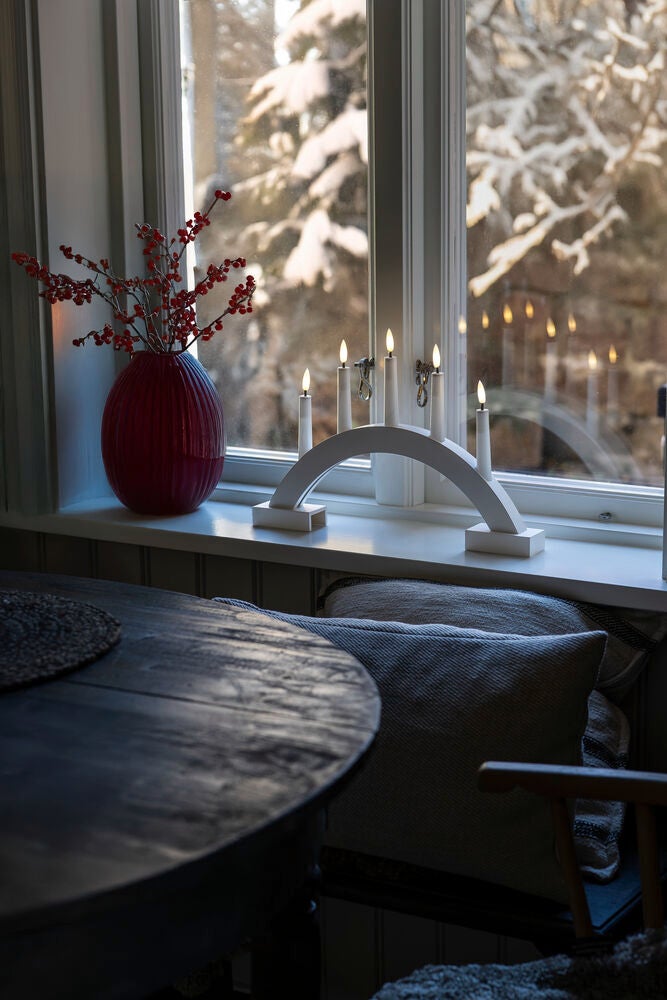 B/O Weiß Holzen Candlestick