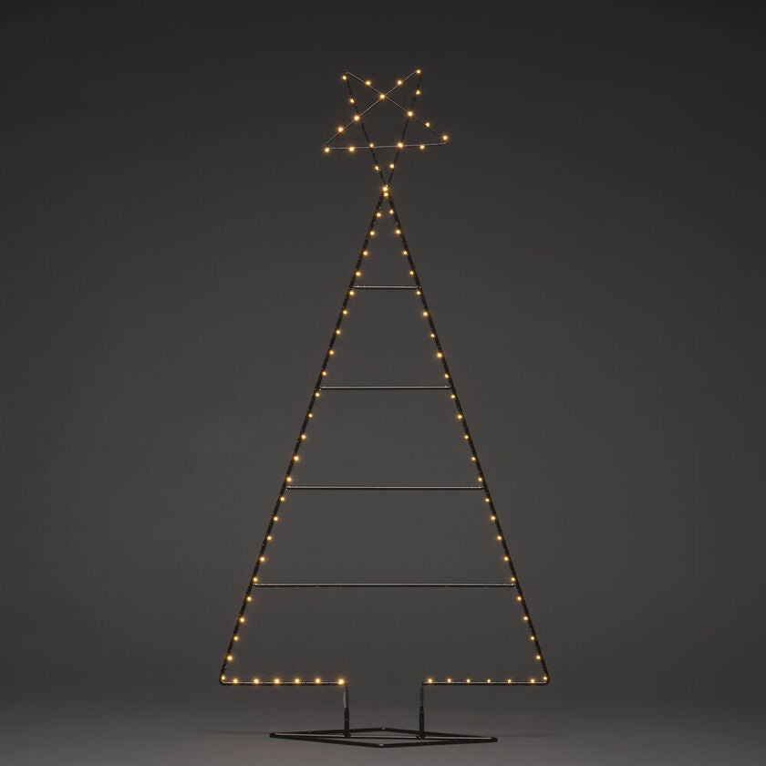 Metallgran 110cm micro LED