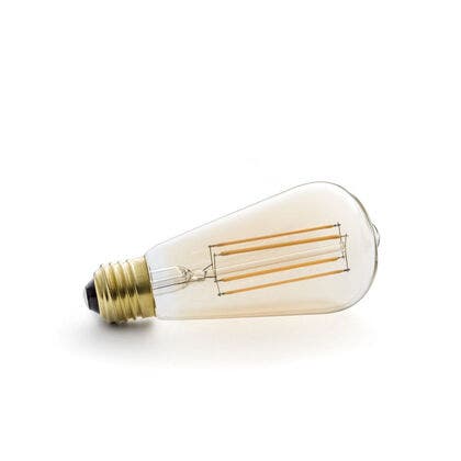 Glödlampa LED E27 liten amber