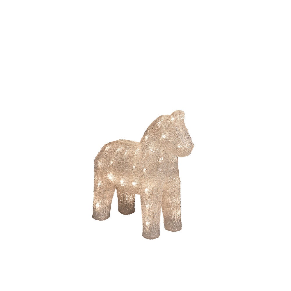 Häst akryl 32cm 48 Led