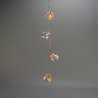 Dekolichterkette, 10 warmweiße