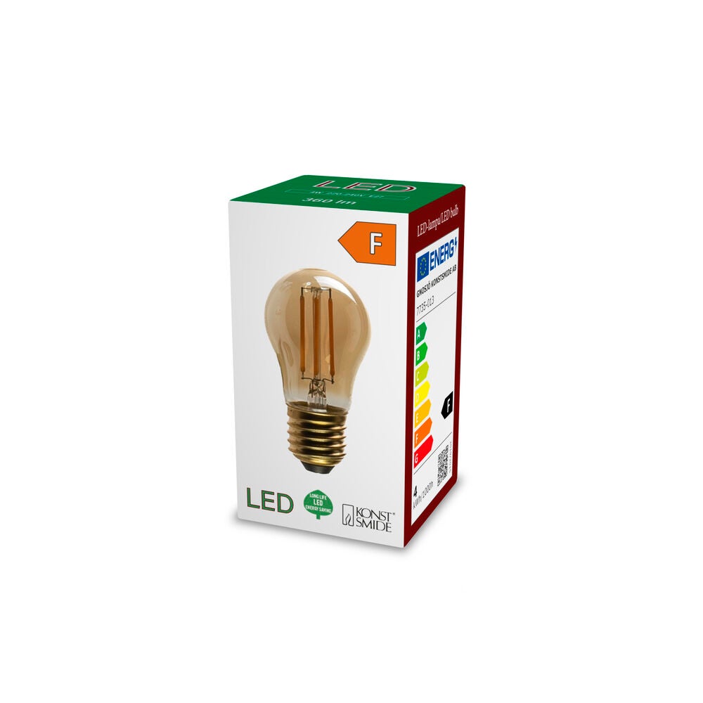 Spareb. LED E27 P45 amb. 2200K