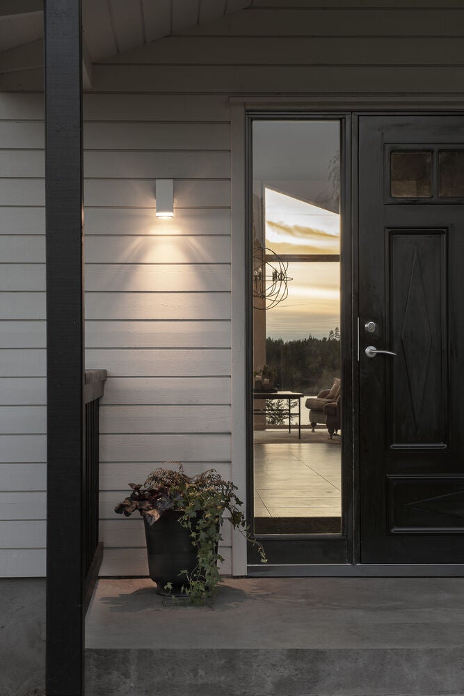 Pollux vägglykta GU10 vit