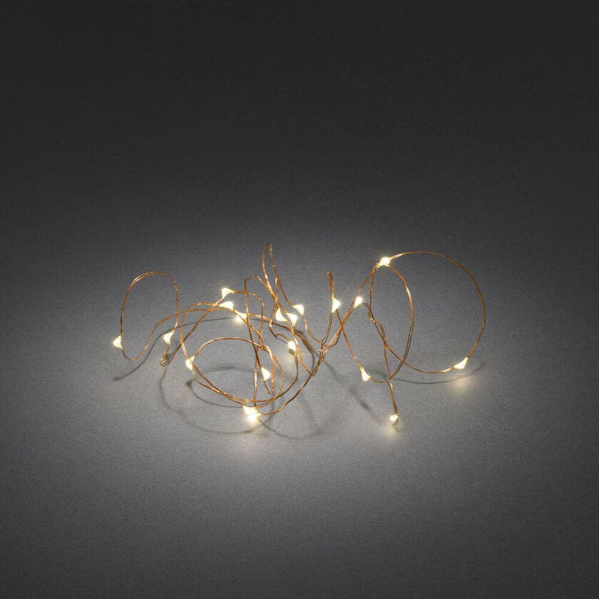 Micro LED Lichterkette, 6h Tim