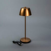 Èze bordslampa Matt Koppar USB