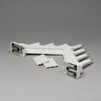 Elljusstake 7 lj LED trä B/O