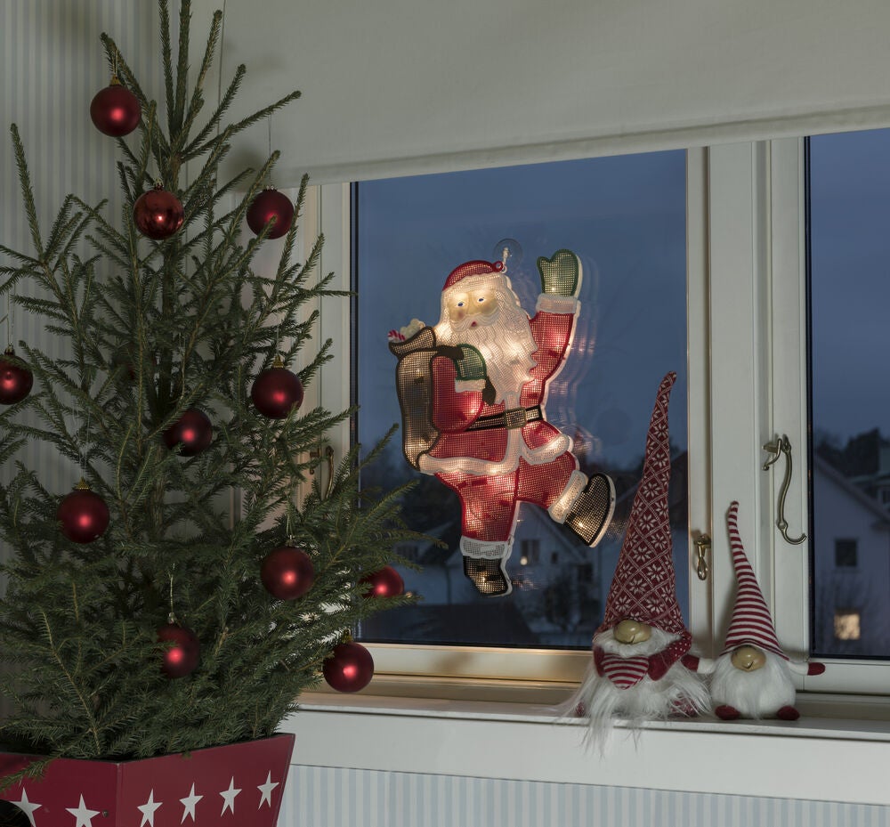 Fensterbild, Weihnachtsmann, 2