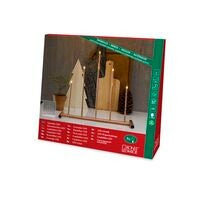 Elljusstake 5 lj LED metall