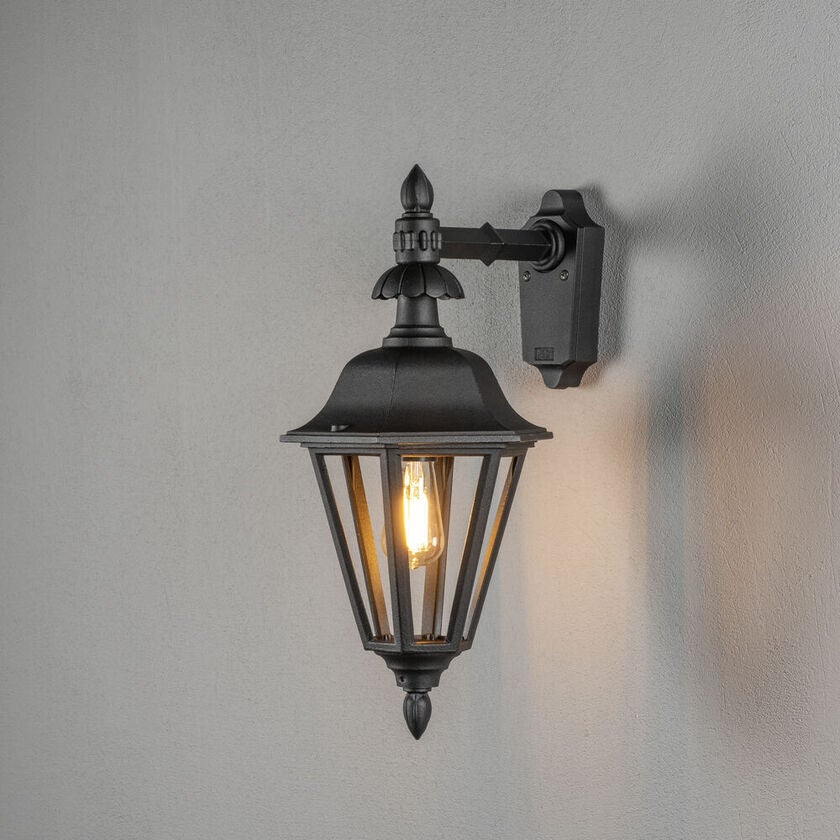 Pallas Down Wall Light M.Black