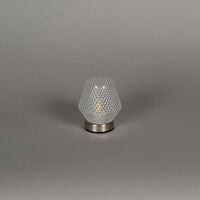 Rechargeable Glass Candle. LED