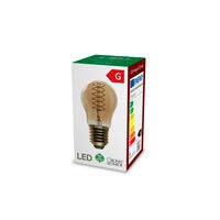 Spareb. s-LED E27 P45 amber