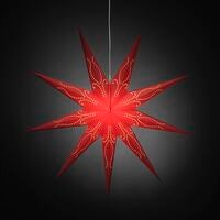 Paper star 9 points 115cm