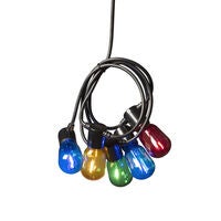 20 Clear Oval Bulb Set LED