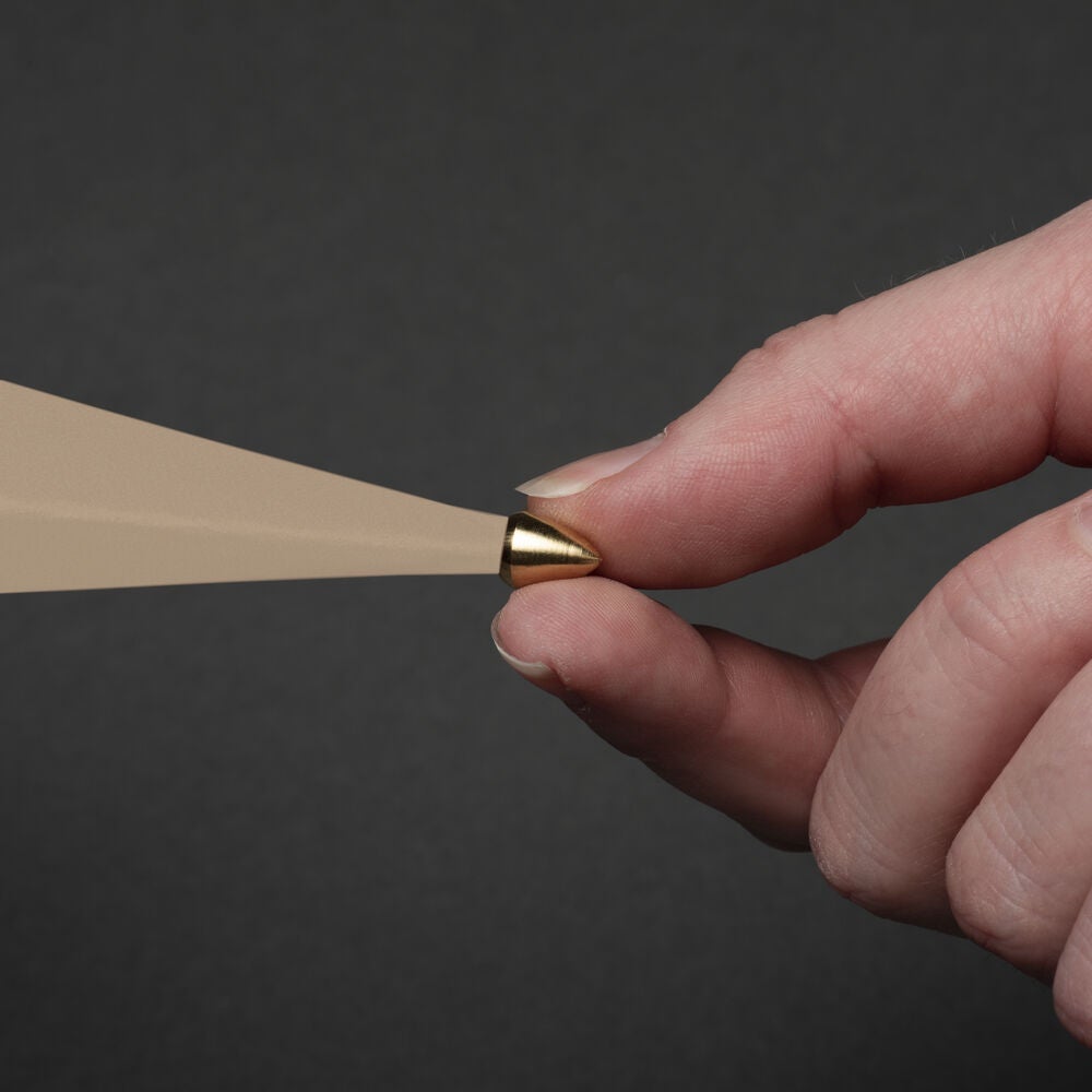 Pappersstjärna greige 60 cm