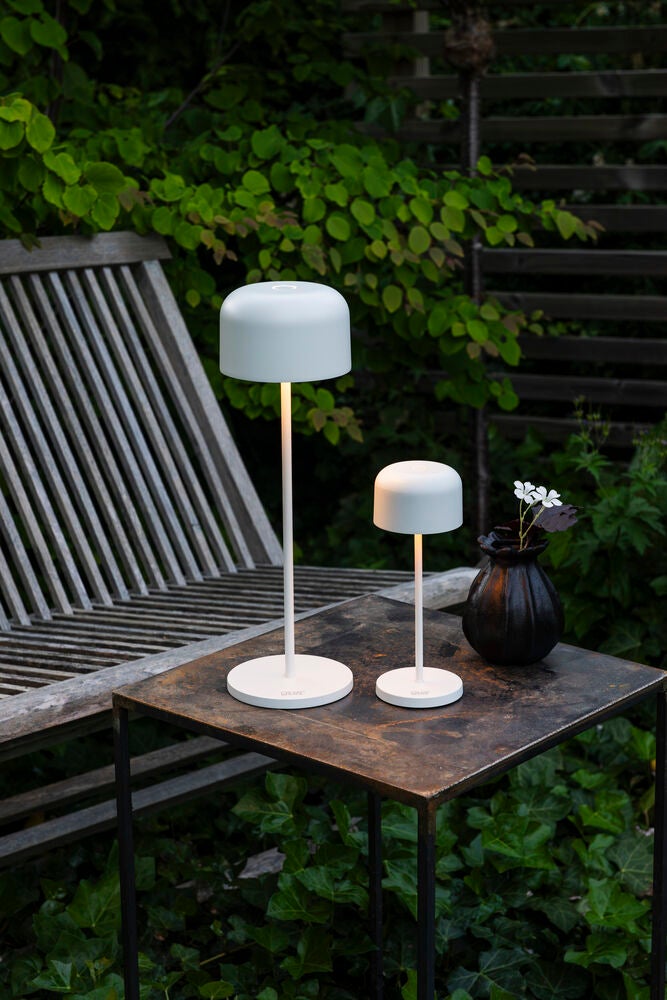 Lille mini bordslampa USB Sv.