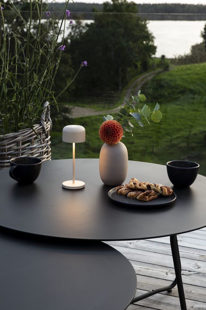 Lille mini bordslampa USB Sv.