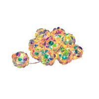 Dekolichterkette, 10 warmweiße