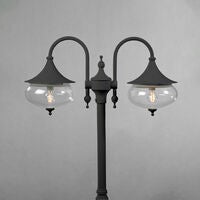 Libra Twin Head - Matt Black