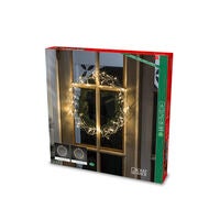 Krans 48 varmvita LED