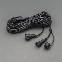 Extention cable, 10m Black