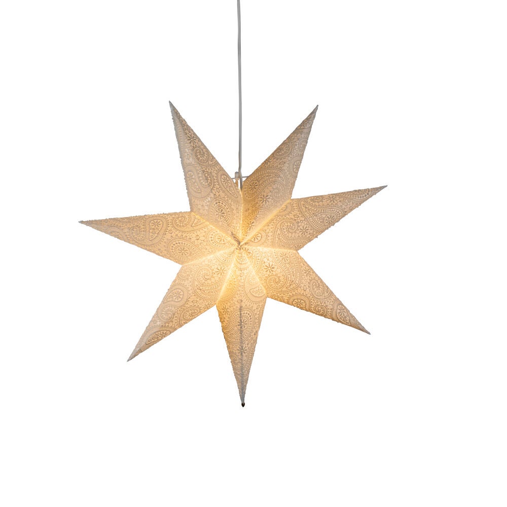 Paper Star hanging 60cm white