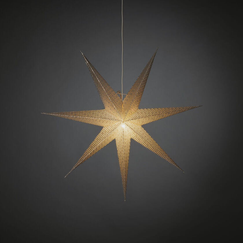7 Point Paper Star 78cm Silver