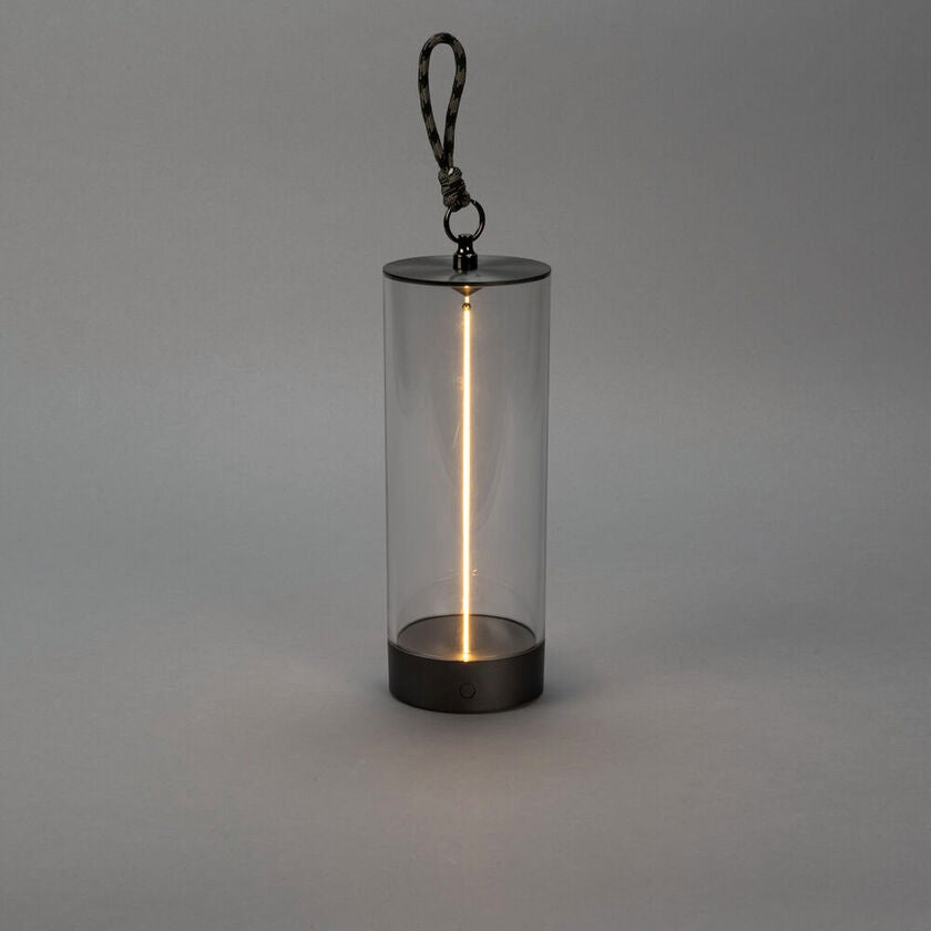 Edison S bordslam. M.Grå USB