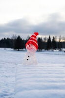 Snögubbe akryl 32cm 32 Led