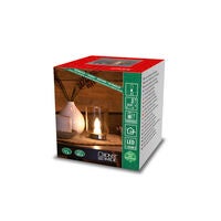 Rechargeable Glass Candle. LED