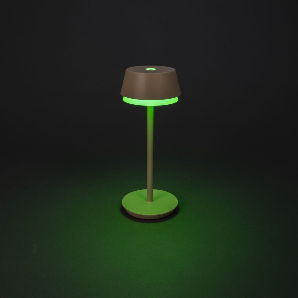 Lyon bordslampa usb Sand