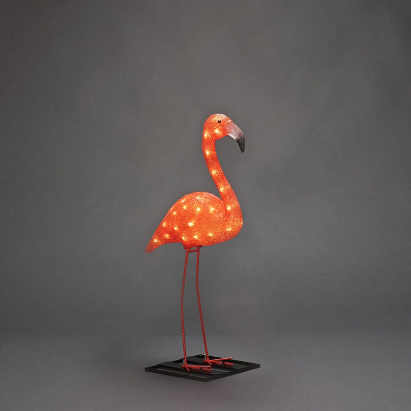 LED Acryl Flamingo