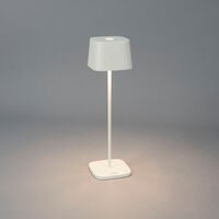 Capri table lamp usb white