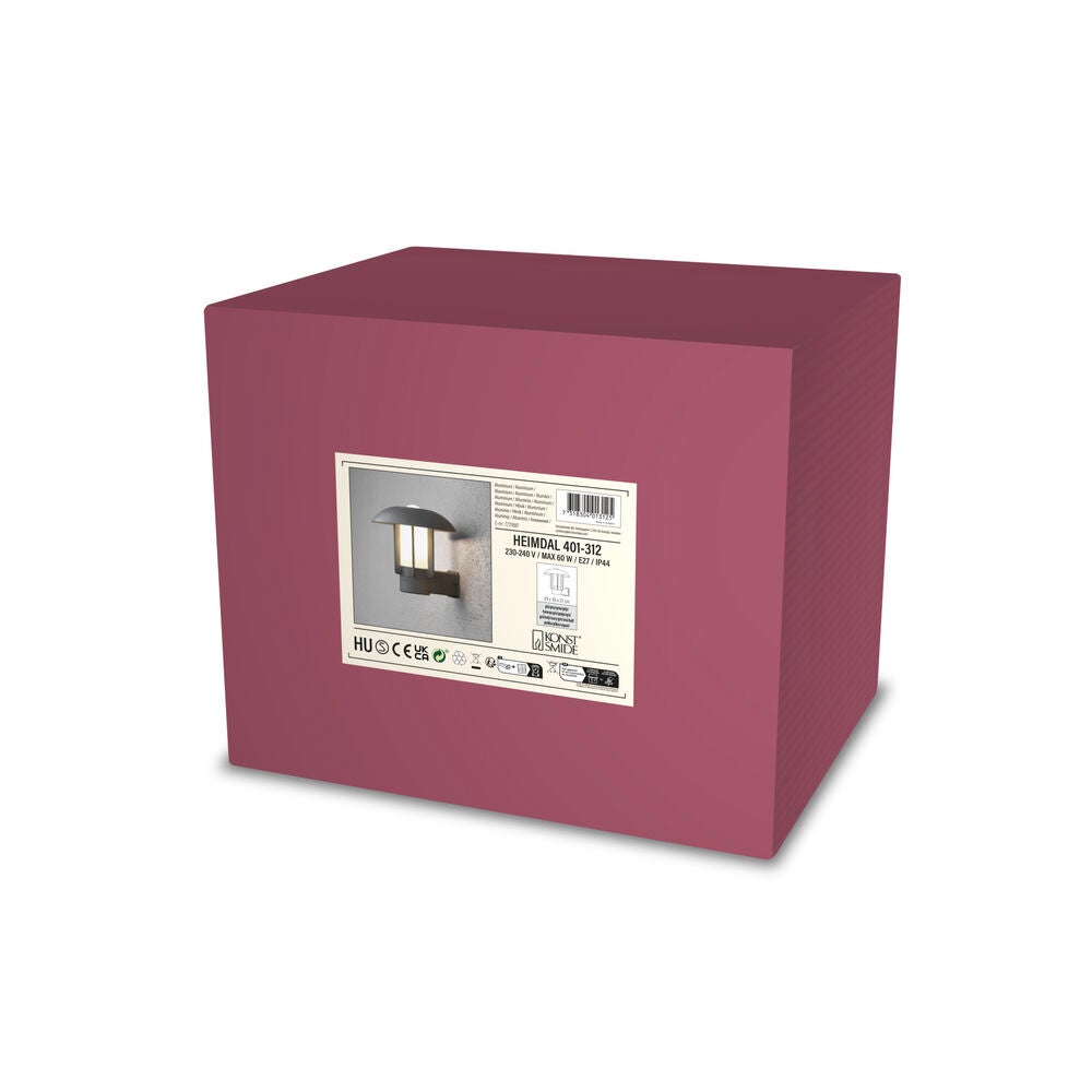 Heimdal Aluminium Wall Light