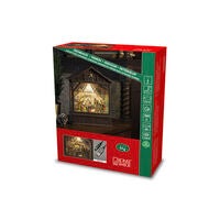 Vattenfylld lykta krubba