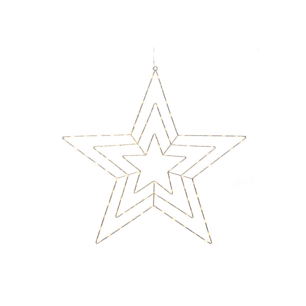 Micro LED Silberstern, 64cm, 1