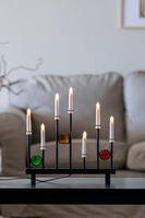 Candlestick metal 7 bulbs