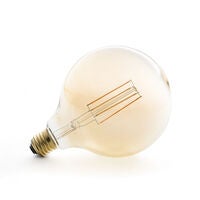Glödlampa LED E27 125mm amber