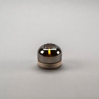 Ljus med glasdekoration LED